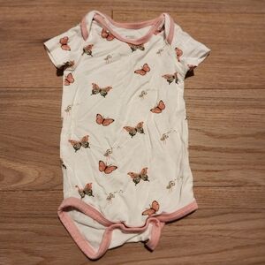 Kyte Baby Butterfly Print Baby Onesie